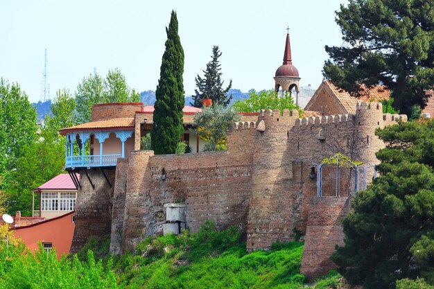 El casco antiguo de Tbilisi, Georgia