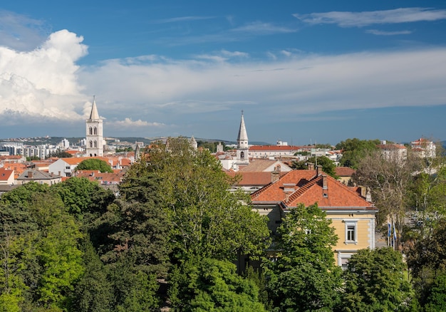 Casco antiguo de Zadar en Croacia