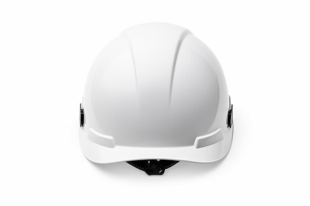 Foto un casco blanco con la palabra s en él