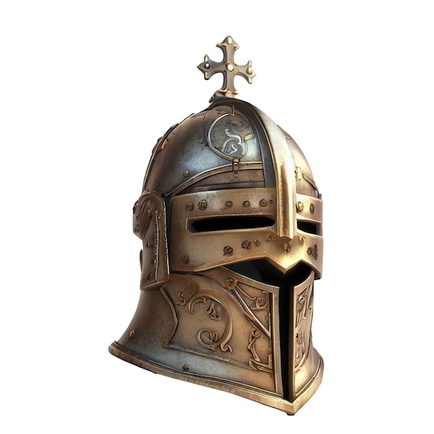 casco estilizado medieval