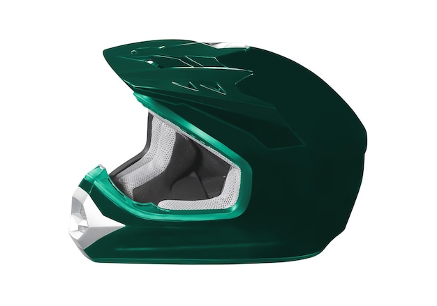 casco de moto negro