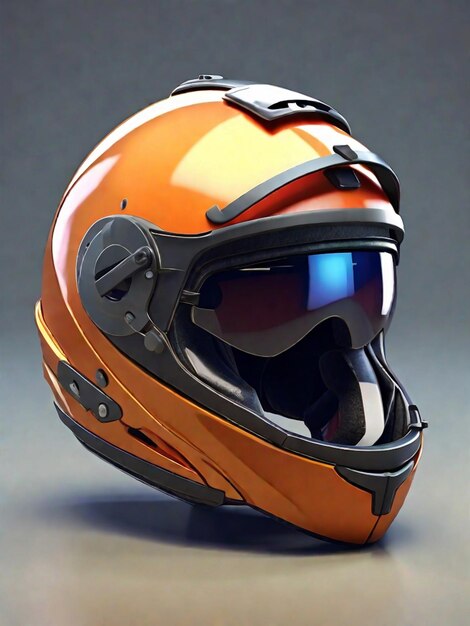 un casco de motocicleta