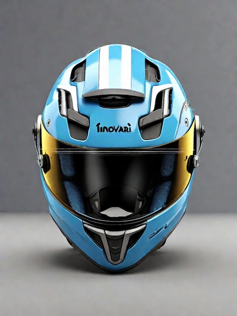 un casco de motocicleta