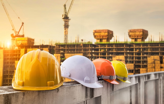 Casco de seguridad Ingeniería Equipo de construcción de trabajadores