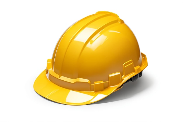 Casco de seguridad laboral en la construcción