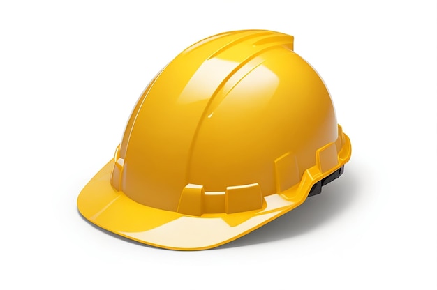 Casco de seguridad laboral en la construcción