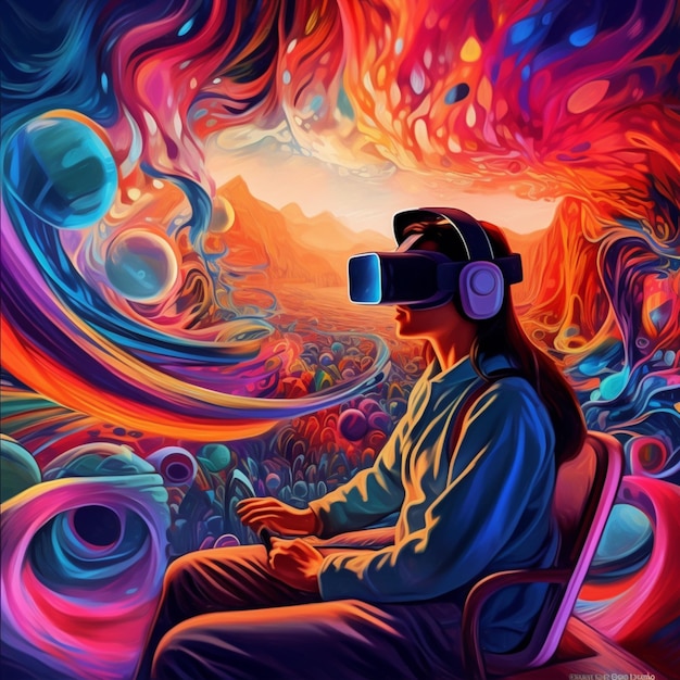 cascos de realidad virtual tecnología de realidad aumentada