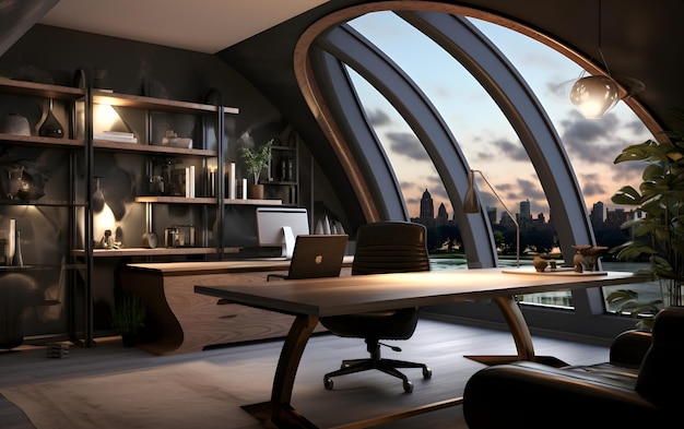 Casete de techo discreto para oficinas modernas y elegantes Integración de aire acondicionado