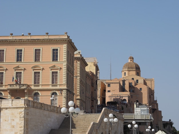 Casteddu (que significa bairro do castelo) em Cagliari