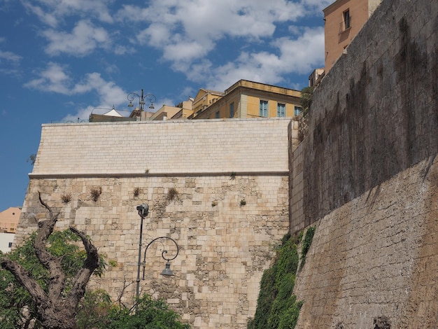 Casteddu (que significa barrio del castillo) en Cagliari