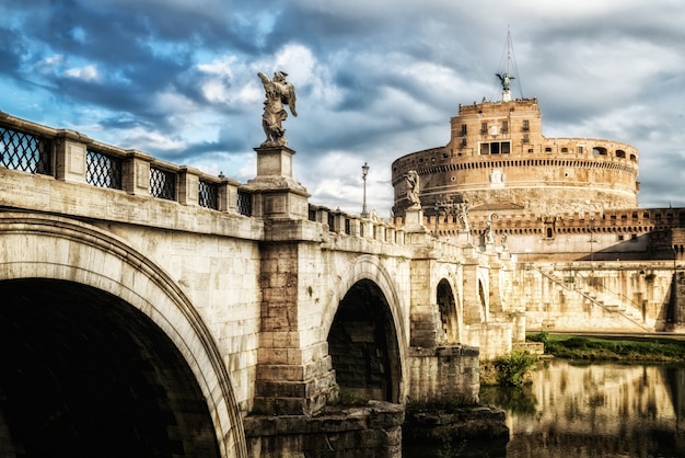 Castel sant angelo em roma, itália