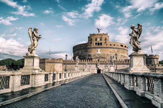 Castel Sant Angelo en Roma, Italia