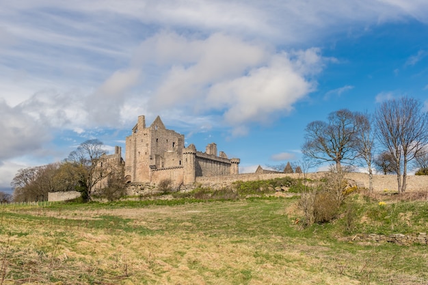 Foto castelo craigmillar castelo preservado em edimburgo, escócia