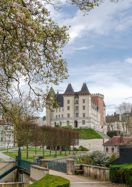 Castelo da cidade de Pau na França