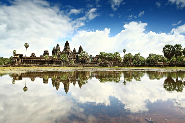 Castelo de Angkor Wat Siem Reap Camboja