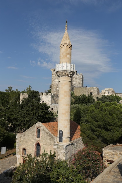 Castelo de Bodrum na cidade de Bodrum