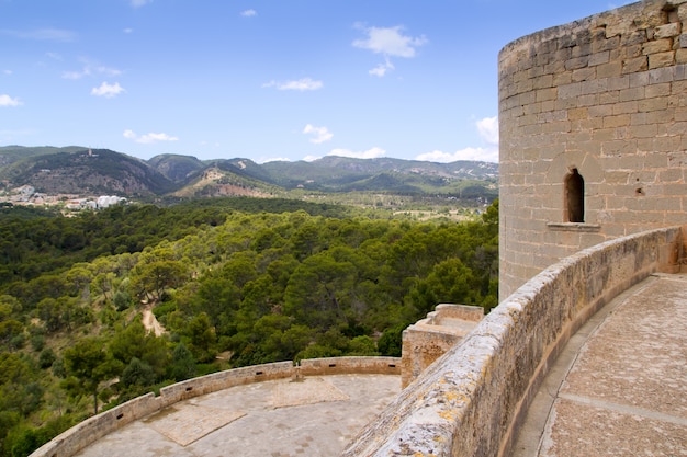 Castelo de castillo de bellver em palma de maiorca