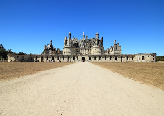 Castelo de Chambord, viajando pelo vale do loire.