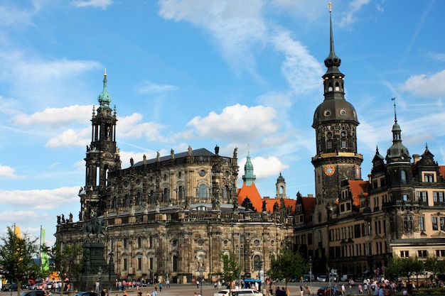 Castelo de Dresden ou Palácio Real é um dos edifícios mais antigos de Dresden