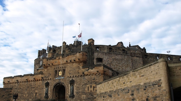 Castelo de Edimburgo na Escócia