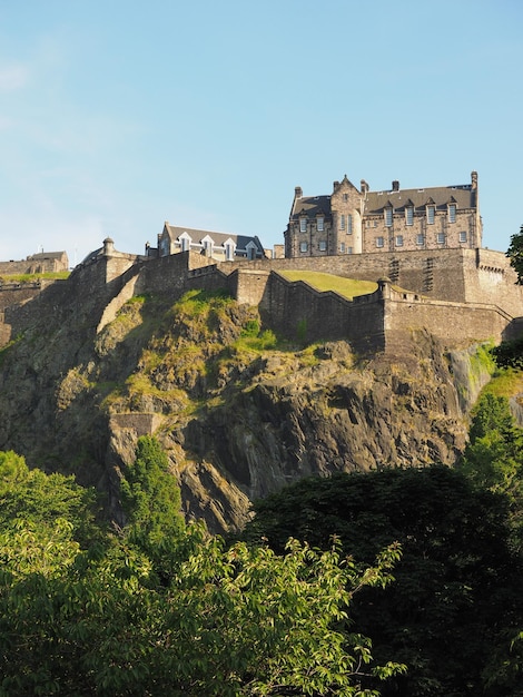 Castelo de edimburgo na escócia