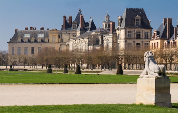 Castelo de fontainebleau frança