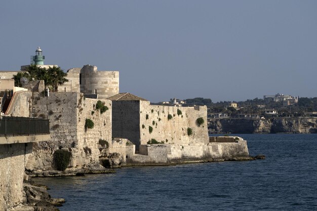 Castelo de Maniace em Ortigia, Sicília