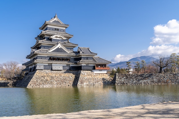 Castelo de matsumoto no japão