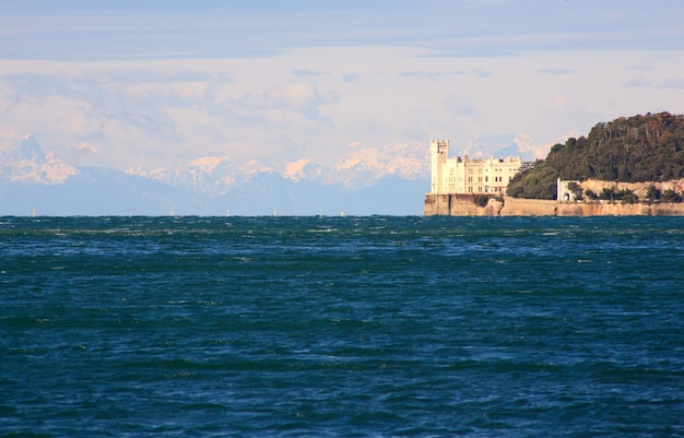 Castelo de miramare em trieste