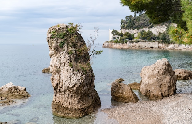 Castelo de miramare, perto de trieste, nordeste da itália