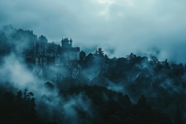 Foto castelo de neblina castelo de neblina