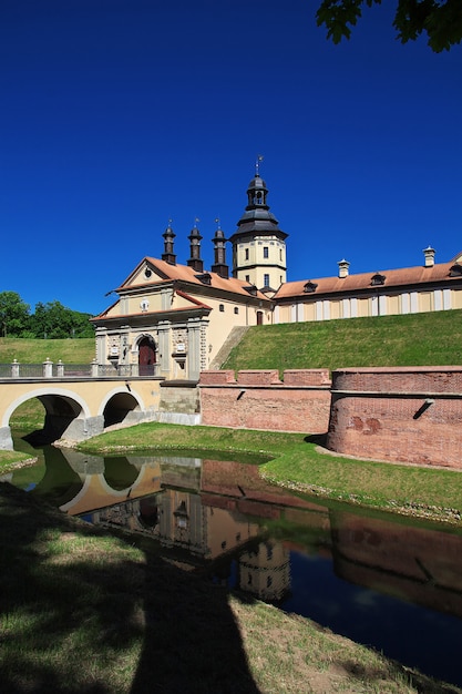 Castelo de Nesvizh no país da Bielorrússia