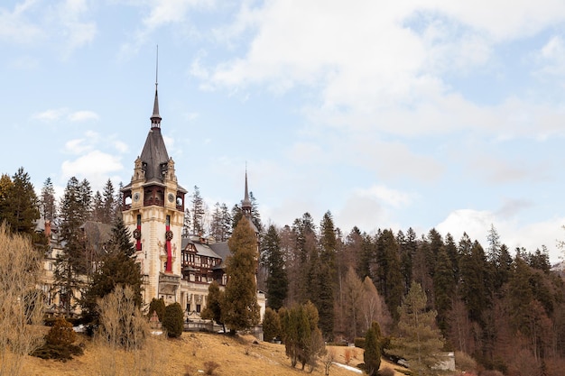 Castelo de Peles de Sinaia, Romênia. Castelo medieval