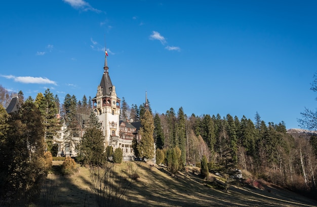 Castelo de peles em sinaia, romênia