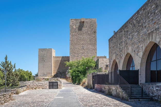 Foto castelo de santa catalina com fortaleza e torre das damas jaen espanha