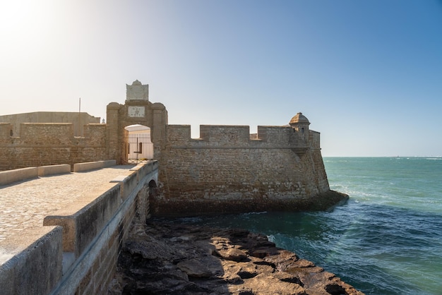 Castelo de São Sebastião Cádiz Andaluzia Espanha