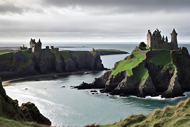 Foto castelo dunluce