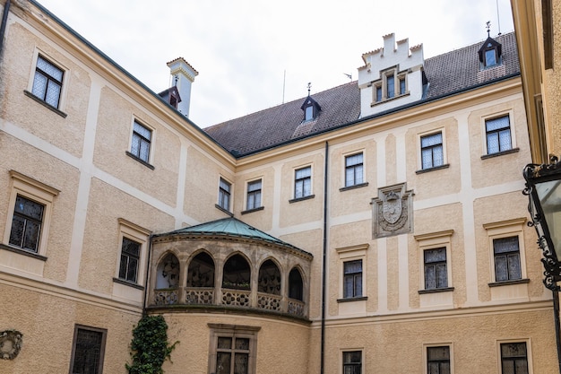 Castelo medieval de Konopiste a residência da família imperial dos Habsburgos. República Checa