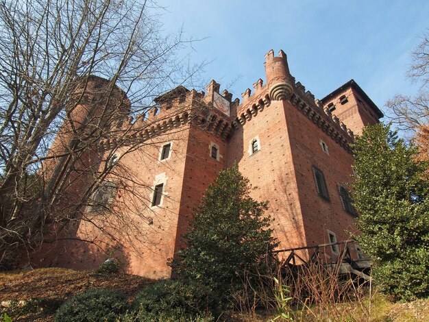 Foto castelo medieval em torino