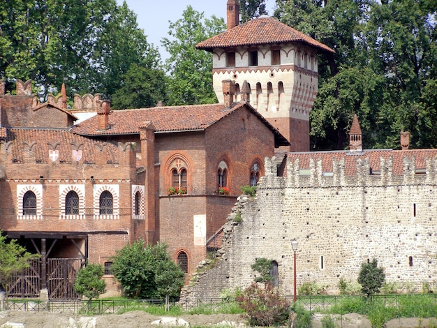 Castelo medieval em torino