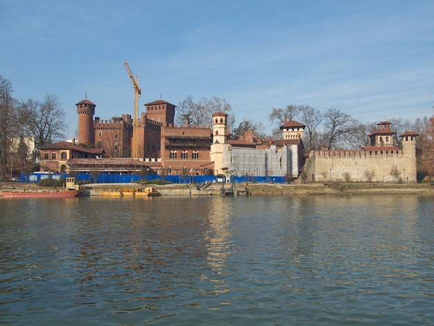 Castelo Medieval em Torino