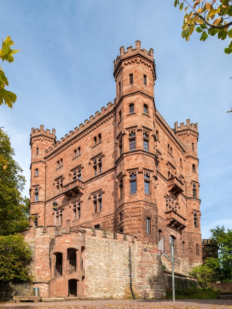 Castelo medieval Ortenberg na Alemanha, Baden-Wurttemberg