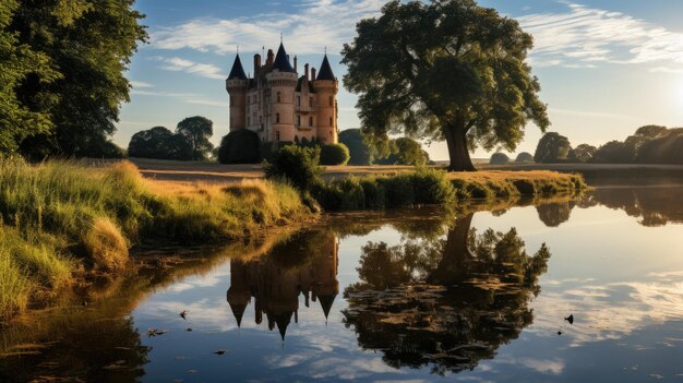 Foto castelo no vale do loire