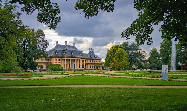 Castelo Pillnitz na Saxônia