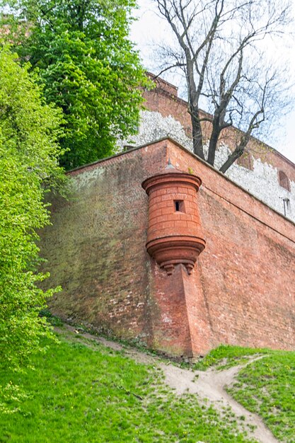 Castelo real em Wawel Cracóvia