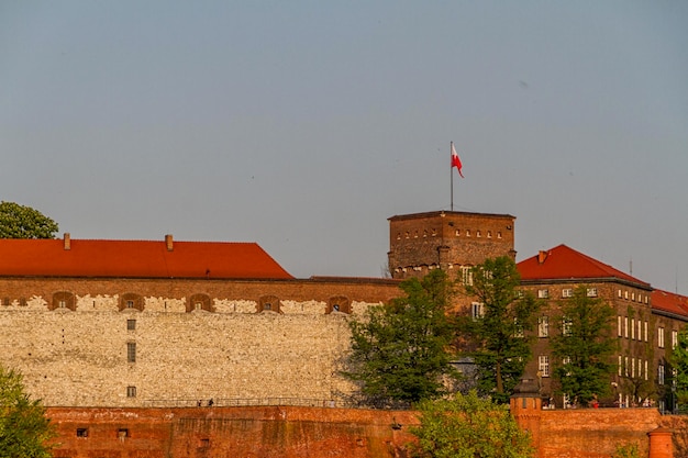 Castelo real em Wawel Krarow