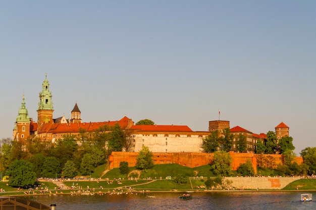 Castelo real em Wawel Krarow