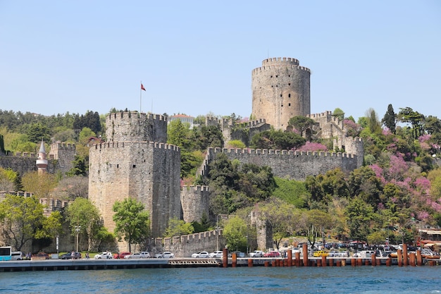 Castelo Rumelian na cidade de Istambul