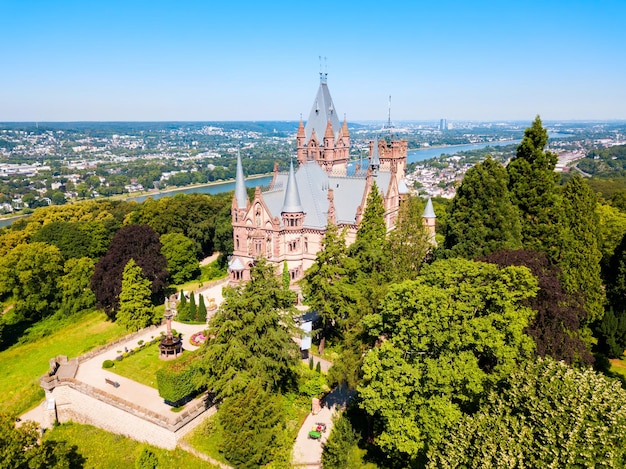 Castelo schloss drachenburg perto de bonn