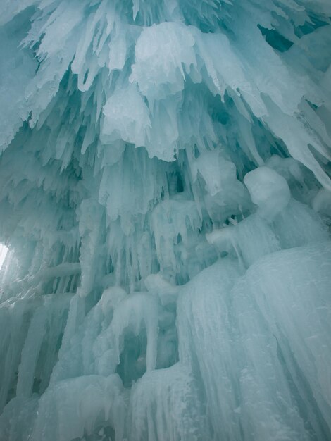 Castelos de gelo de silverthorne, colorado.